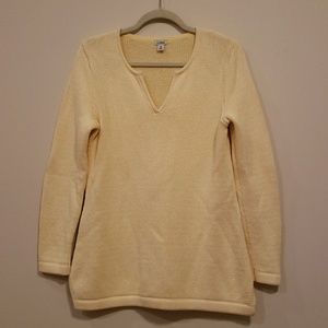 L.L. Bean Yellow Sweater